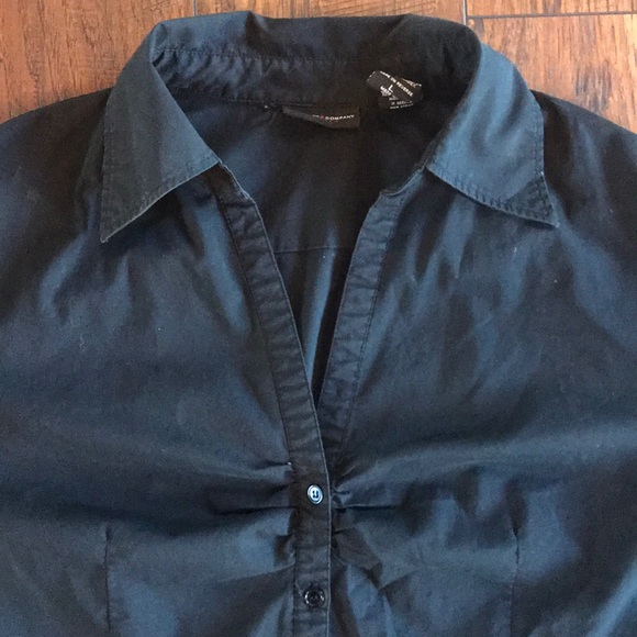 New York & Company stretch button top - Picture 2 of 8